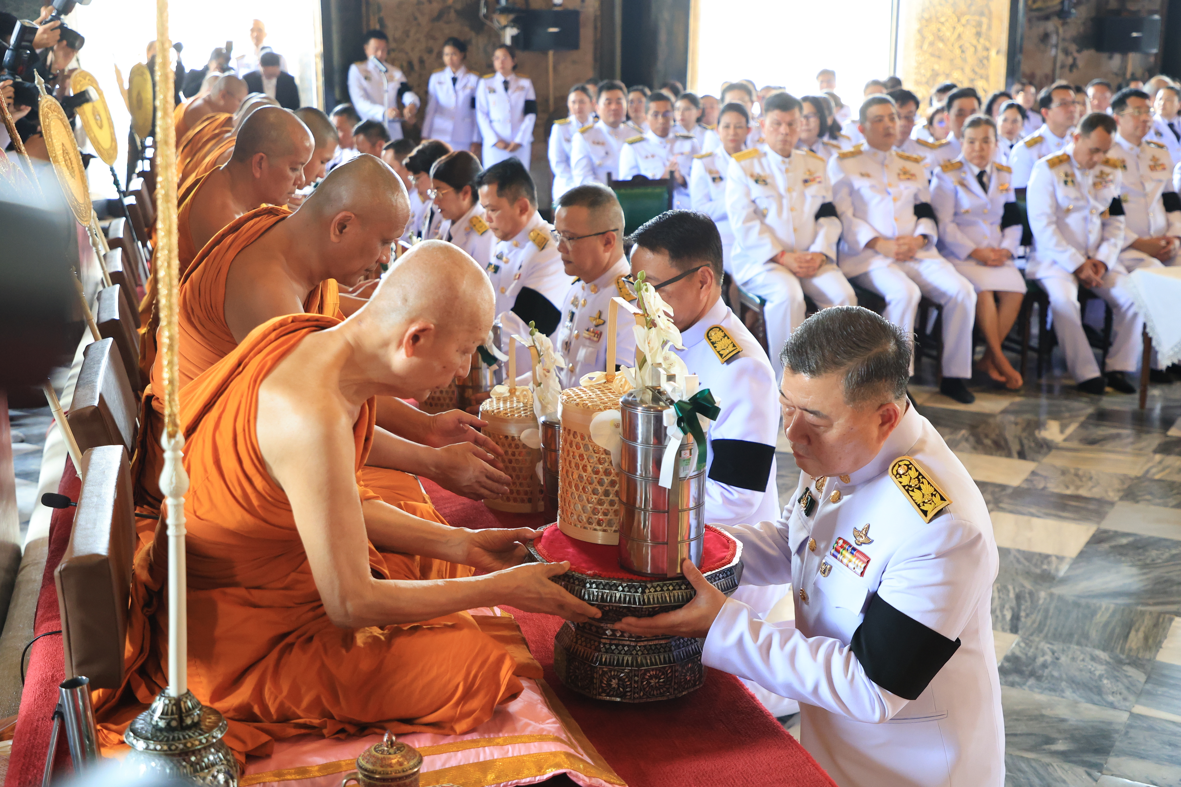 title - ส.ป.ก. ร่วมพิธีบำเพ็ญกุศลปัญญาสมวาร (50 วัน) เพื่ออุทิศถวายเป็นพระกุศลแด่ สมเด็จพระเจ้าลูกเธอ เจ้าฟ้าพัชรกิติยาภา นเรนทิราเทพยวดี กรมหลวงราชสาริณีสิริพัชร มหาวัชรราชธิดา